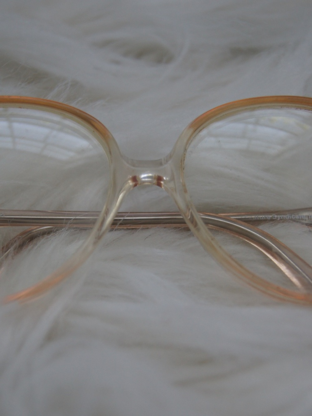 Vintage LUCY Peanuts Eyeglasses 1952 United Feature Syndicate LUXOTTICA